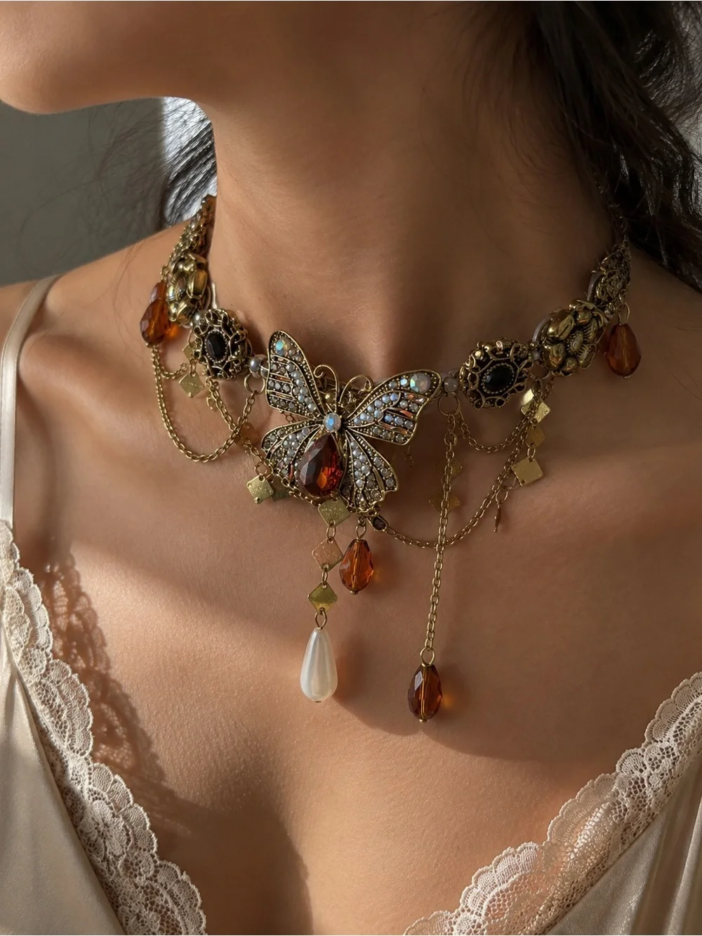 Anthropologie elegant gold